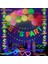 10 Adet Neon Balon Neon Parti Malzemeleri Neon Banner Balon Floresan Gözlük Eldiven Uv Neon Doğum Günü Partisi Dekoru 90 S Siyah Işık Parti (Yurt Dışından) 3