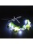 Yeşil Kafa Bandı Glow LED Işık Up Hawaii Hula Luau Çiçek Leis Garland Kolye Çelenk Düğün Doğum Günü Glow Parti Dekorasyon Hediye Cadılar Bayramı (Yurt Dışından) 1