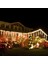 Renk Au Tak 50 cm Noel LED Meteor Yağmuru Garland Festoon Tatil Şerit Işık Sokak Dekorasyonu Için Açık Su Geçirmez Peri Dize Işıkları (Yurt Dışından) 5