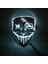 F2 Cadılar Bayramı LED Korkunç Maske Parti Korku Cosplay Kostüm Maske Masquerade Karanlıkta Işık Glow (Yurt Dışından) 1