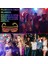 B05 LED Işıklı Gözlük Neon Gözlük Karanlıkta Parlayan Festival Bar Doğum Günü Partisi Cosplay Kostümleri Dekor Yanıp Sönen Işık (Yurt Dışından) 5