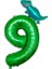 1 Adet Dinozor 32 Inç Numarası Folyo Balonlar Numarası Balon Orman Parti Helyum Doğum Günü Partisi Süslemeleri Çocuklar Bebek Duş Globos Dekor (Yurt Dışından) 1