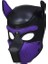 XLPURPLE60-68CM Xl Kodu Yepyeni Artış Büyük Boy Köpek Cosplay Yastıklı Kauçuk Tam Kafa Kaput Maskesi Kulaklı Erkekler Kadınlar Için Köpek Rol Oynamak (Yurt Dışından) 1
