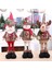 15 Noel Baba Noel Süsler Ağacı Dekor Elk Kardan Adam Peluş Noel Bebek Süslemeleri Ev Için 2023 Navidad Kolye Hediye Çocuklar (Yurt Dışından) 4