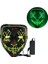 Floresan Yeşil Korkunç Cadılar Bayramı Colplay Light Up Tasfiye Maskesi Cadılar Bayramı Masquerade Partisi Çocuklar Erkekler Kadınlar Için LED Yüz Maskeleri Karanlıkta Parlayan Maske (Yurt Dışından) 1