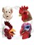 Menekşe Hayvan Komik Maske At Unicorn Maskesi Türkiye Tavuk Kurbağa Köpek Maskeleri Parti Kostüm Partisi Lateks Hayvan Kafa Maskesi Başlık Sahne (Yurt Dışından) 5