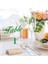 B 10 Adet 5/10 Set Akrilik Burcu Şeffaf Masa Işareti Standı Ile, Boş Masa Numarası Düğün Olay Parti Restoran Centerpieces Dekor Için Standı (Yurt Dışından) 5