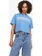 Jxjoda Kadin Mavi T-Shirt 12244372-SILVERLAKEBLUE 1