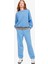 Jxjada Kadin Mavi Sweatshirt 12244363-SILVERLAKEBLUE 2
