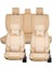 bmw 3 Serisi 316 Lüx Deri Oto Koltuk Kılıfı 5'li Set Tam Takım Urban Bej 3