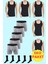 Erkek 15 Parça Ekonomik Paket Atlet Boxer ve Çorap Takımı 5 Atlet 5 Boxer 5 Çift Çorap 1