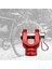 Kırmızı Motosiklet Fren Clevis Cnc Alüminyum Değiş (Yurt Dışından) 3