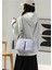 Tek Omuz Crossbody Büyük Kapasiteli Kadın Düz Renk Tote Çanta (Yurt Dışından) 2