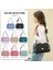 Kadın Küçük Stil Düz Renk Küçük Kare Kadın Omuzdan Askılı Crossbody Çanta (Yurt Dışından) 4