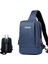 Erkek Göğüs Iş Crossbody Büyük Kapasiteli Oxford Kumaş Göğüs Çanta (Yurt Dışından) 1