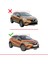 Renault Captur Iı 2019 ve Sonrası ile Uyumlu Hook Model Anahtar Kilitli Ara Atkı Tavan Barı Gri 3