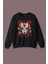 Unisex Sweatshirt Kitsune Mask Japanese Japon Kültür Baskılı Sweatshirt 1