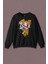 Unisex Sweatshirt Kurukafa Metal Skull Rock Baskılı Sweatshirt 1