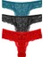 3'lü Komple Dantel Büyük Beden Bato Kadın Bikini Külot 1