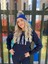 Lacivert Gap Baskılı Yetişkin Unisex Sweatshirt 1