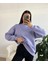 Lila Basic Oversize Sweatshirt 26088 1