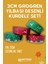 3cm x 5mt Yılbaşı Figürlü 4 Farklı Grogren Kurdele 1