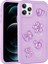 Case 4u Apple iPhone 13 Pro Kabartma Figürlü Parlak Toys Silikon Kılıf Mor 1