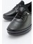 Kaydırmaz Lastikli Günlük Ayakkabı SİYAH CİLT SİYAH 3