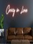 Crazy In Love Yazılı Neon Tabela 1