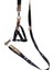 Köpek göğüs tasması gezdirme kayışlı set siyah küçük ırk uzunluk:125cm göğüs ölçüsü:30-50cm ayarlamalı dog harness TB4-5 2