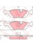 GDB299 Arka Fren Balatası Bmw E30 E28 E24 1