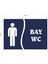 Bay Wc Uyarı Ikaz Tabelası 2