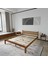 Letto Model Ceviz Renk Çam Ahşap Karyola 3