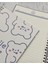Sevimli Tavşanlar Desenli Spiralli Binder B5 Defter Scrapbook 5