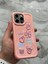 Apple iPhone 11 Pro Max Kılıf 3D Kabartma Emoji Figür Ayıcık Çiçek Kurdele Happy Good Luck Funny Heart 2