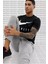 Dri Fit Training Cotton Tee Short Sleeve Baskılı Siyah Tişört 4