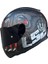 Rapıd 2 Clawn Mat Siyah-Gri-Kırmızı Kask 2