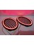 Işıklı Oval Hoparlör Kapağı – Kırmızı Renkte Işıklı Oval Midrange Kapak – 1 Takım 1