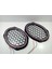 Işıklı Oval Hoparlör Kapağı – Mor Renkte Işıklı Oval Midrange Kapak – 1 Takım 3