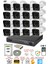 16 Kameralı 5mp Lens 1080P 2mp Color Görüntü 8 Warm LED Gece Görüş Fullhd Güvenlik Kamera 5525W 320 2