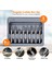 Çift Kesim Karbür Çapak Seti ¼ Şaftta 8pcs - Tungsten Karbür Kalıpçı Taşlama Uçları - Döner Törpü - Çok Yönlü Döner Takım Uçları (Yurt Dışından) 3