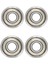 160 Adet 608ZZ Rulman 8X22X7 mm Abec-5 Paten Arabası Minyatür 608 Zz Bilyalı Rulmanlar 608Z 608 2z Rulman (Yurt Dışından) 3