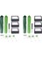Irobot Roomba E5 E6 E7 I3 I3+ I4 I6 I6+ I7 I7+ I8 I8+ Elektrikli Süpürge Için 2 Takım Yedek Parçalar (Yurt Dışından) 2