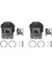 2x Silindir Piston Kiti 36 mm Mıtsubısh TL33 1E36F-2GN Mcculloch B33B 33CC Motor Çalı Kesici. Çim Düzeltici (Yurt Dışından) 1