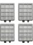 4x Elektrikli Süpürge Hepa Filtre Electrolux Z1850 Z1860 Z1870 Z1880 Elektrikli Süpürge Aksesuarları Hepa Filtre Elemanları (Yurt Dışından) 5