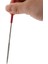 5x Lapidary Yuvarlak Sıçan Kuyruğu Elmas Dosyaları 3mm x 140MM Gümüş Ton Kırmızı (Yurt Dışından) 5
