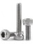 160 Altıgen Başlı Vidalar 304 Paslanmaz Çelik Metrik Dişli Iç Altıgen M3 x 6 8 10 12 16 20 25 30 mm (Yurt Dışından) 3