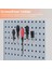 Adet Tornavida Tutucu Pegboard Çok Amaçlı Alet Tutucu Aksesuar Pegboard Aksesuarları Pegboard Için Çok Halkalı Takım Tutucu (Yurt Dışından) 5