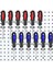 4 Adet Tornavida Tutucu Pegboard Çok Amaçlı Alet Tutucu Aksesuar Pegboard Aksesuarları Pegboard Için Çok Halkalı Takım Tutucu (Yurt Dışından) 4