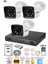 3 Kameralı 5mp Lens 1080P 2mp Colorgörüntü 8 Warm LED Gece Görüş Fullhd Güvenlik Kamera 5525W 500GB 2